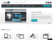 Tablet Screenshot of freetecredits.com